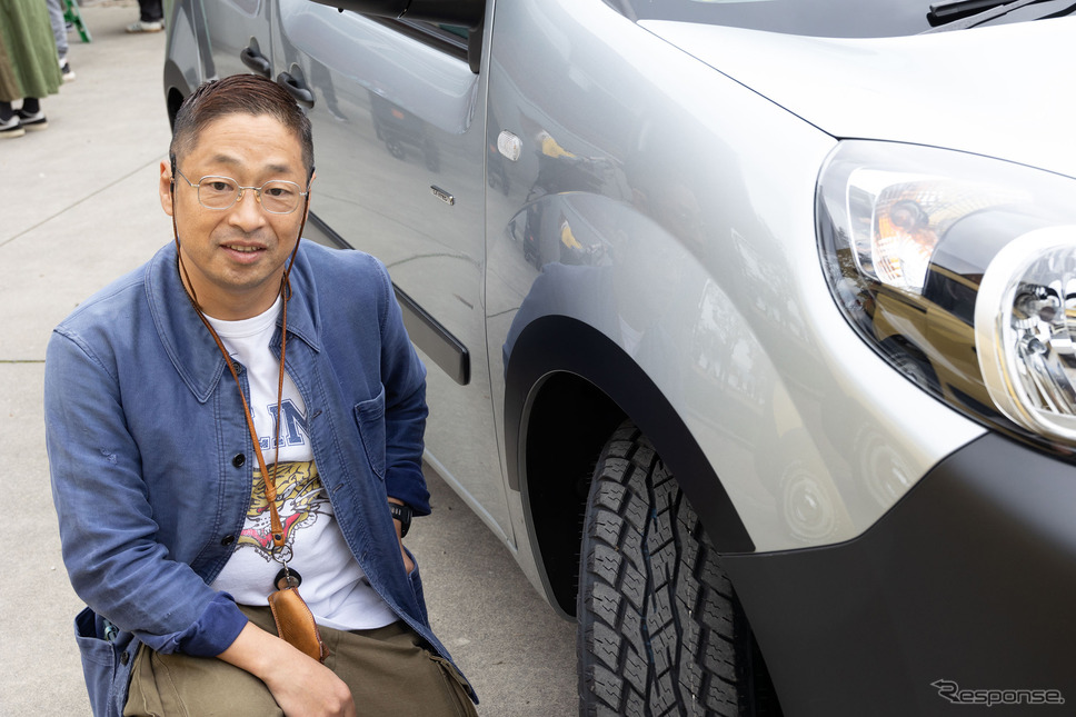 ルノー カングー × トーヨータイヤ オープンカントリー《写真撮影 宮越孝政》