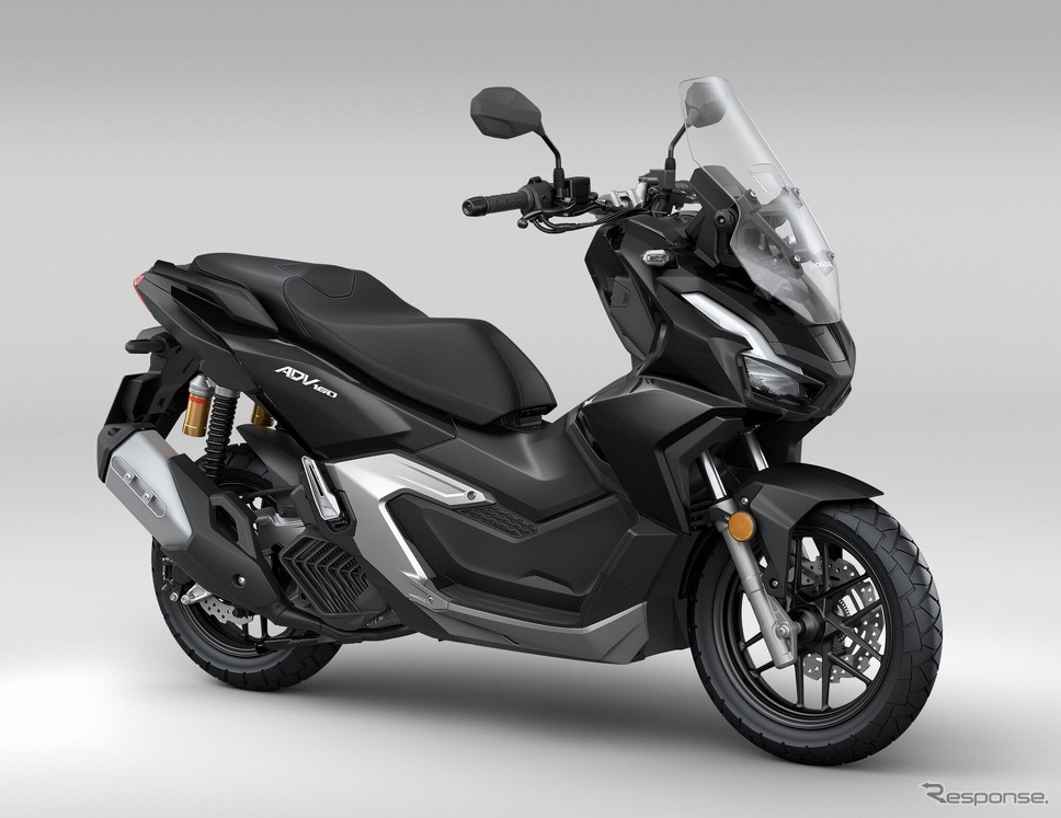 ホンダ ADV160(アステロイドブラックメタリック)《写真提供 ホンダ》