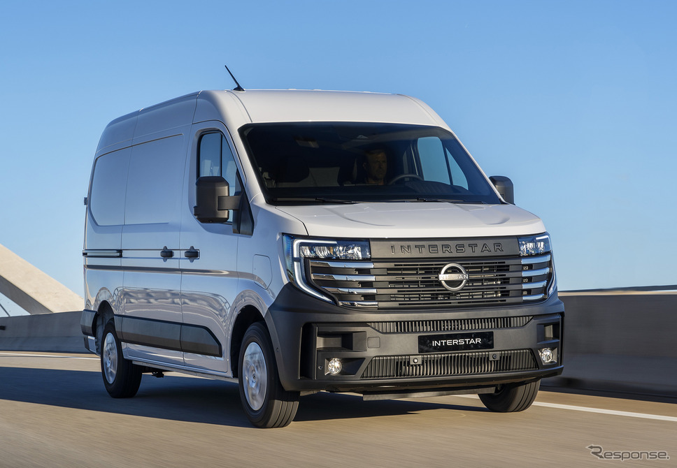 デカい、広い、日産の大型商用車『インタースター』新型、欧州で発売