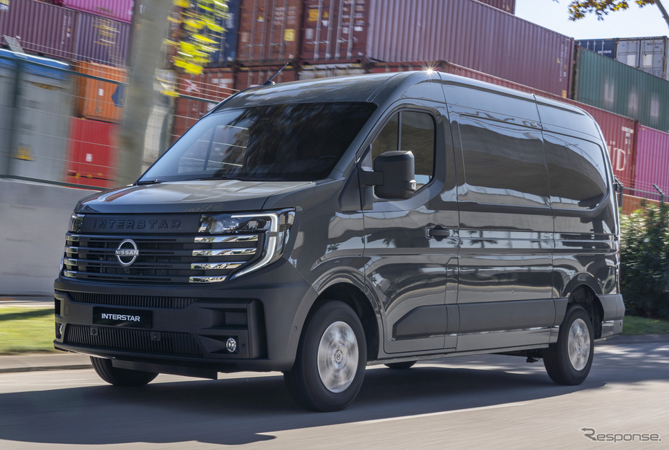 デカい、広い、日産の大型商用車『インタースター』新型、欧州で発売