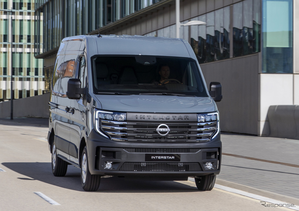 デカい、広い、日産の大型商用車『インタースター』新型、欧州で発売
