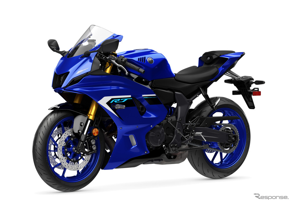 ヤマハ YZF-R7 ABS 2025年モデル(ディープパープリッシュブルーメタリックC)《写真提供 ヤマハ発動機》