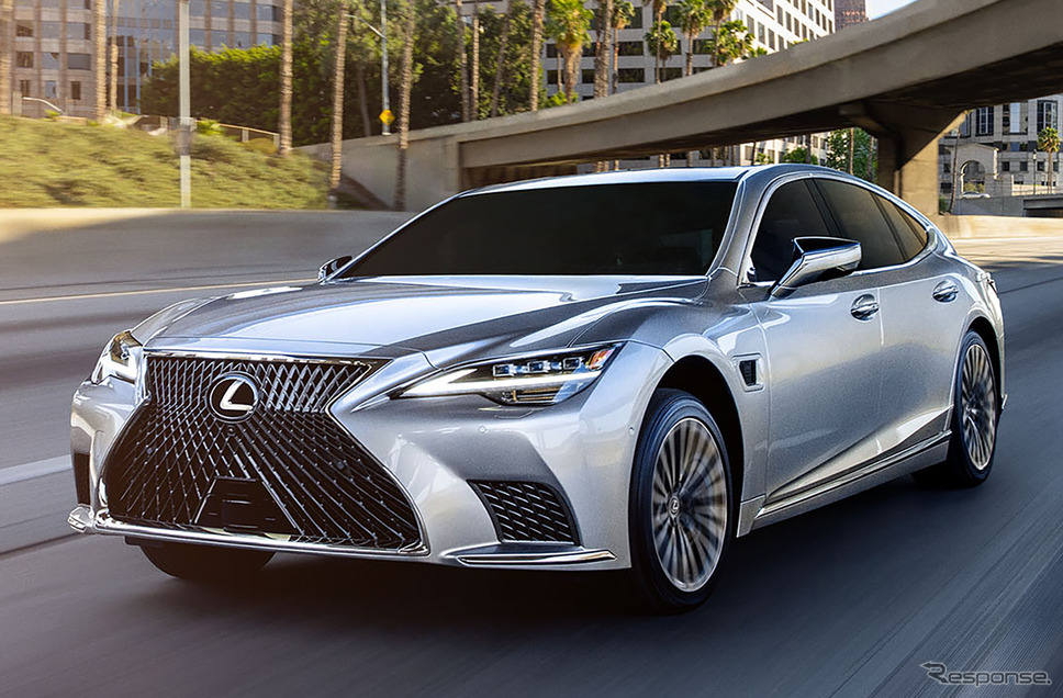 レクサス LS500h(米国仕様)《photo by Lexus》