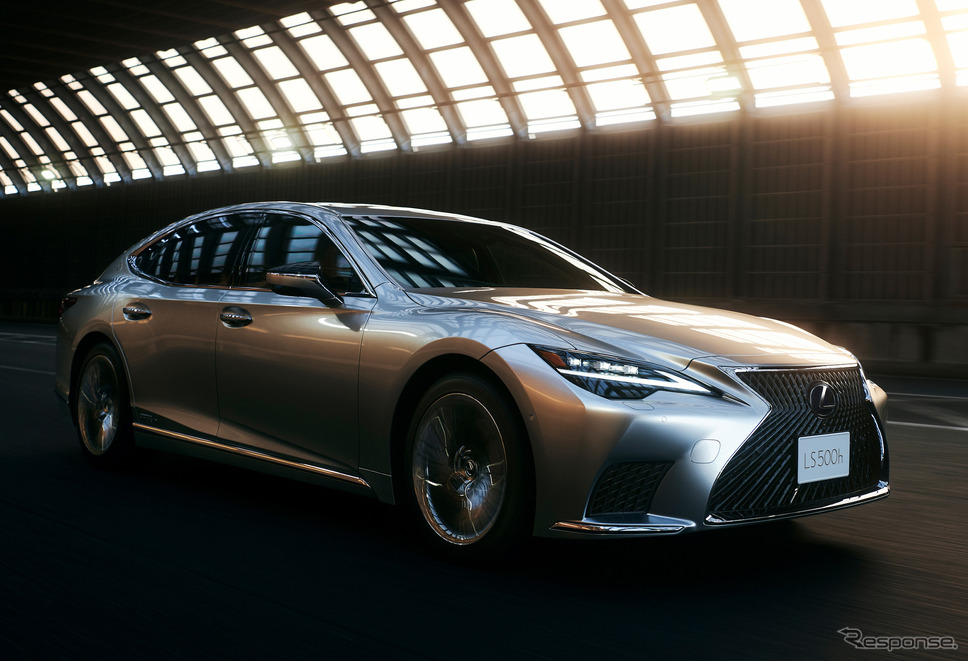 レクサス LS500h(米国仕様)《photo by Lexus》