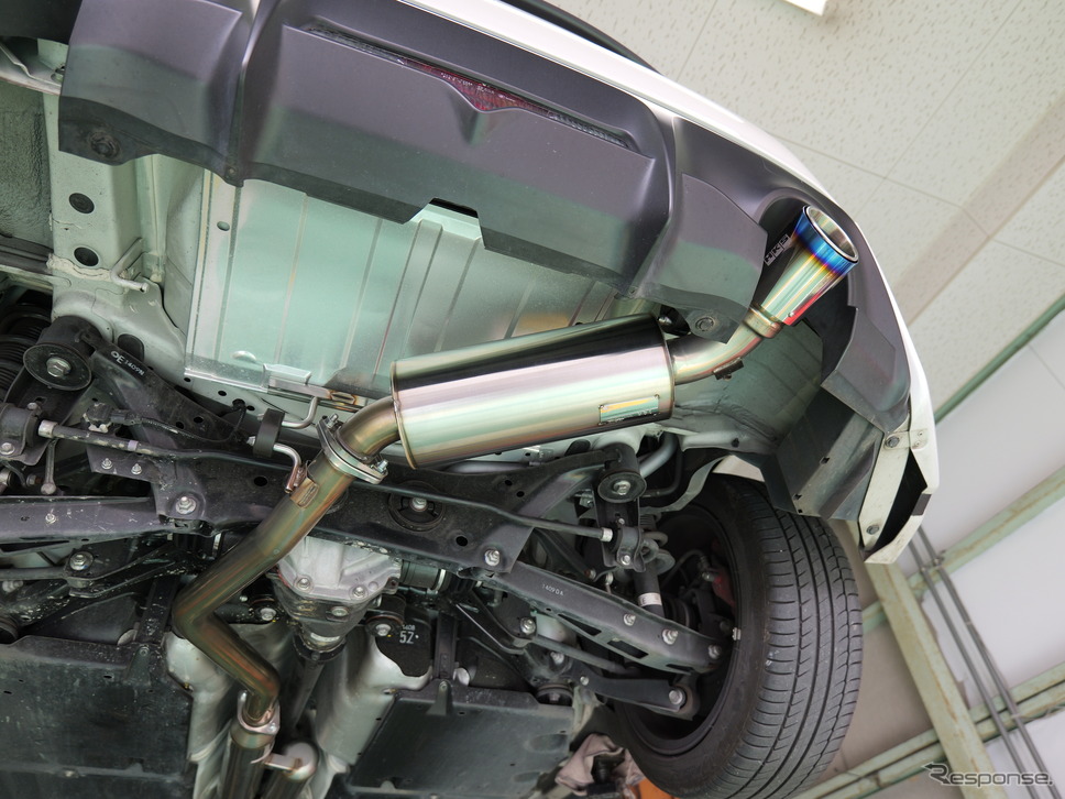 ステンレスマフラー最軽量の『86/BRZ』(ZN6/ZC6)専用「HKSハイパワーSPEC-L2シングル」《写真提供 HKS》