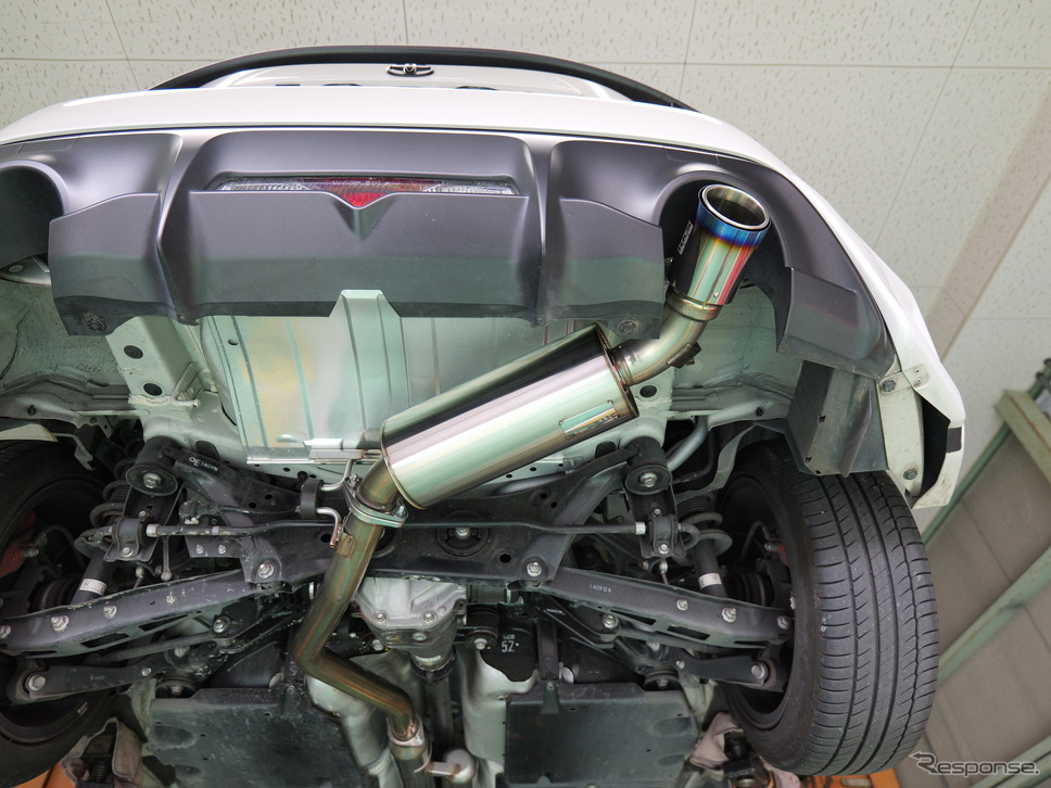 ステンレスマフラー最軽量の『86/BRZ』(ZN6/ZC6)専用「HKSハイパワーSPEC-L2シングル」《写真提供 HKS》