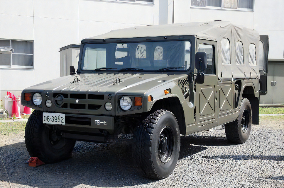自衛隊の高機動車《写真提供 りんくうくるまフェスタ事務局》