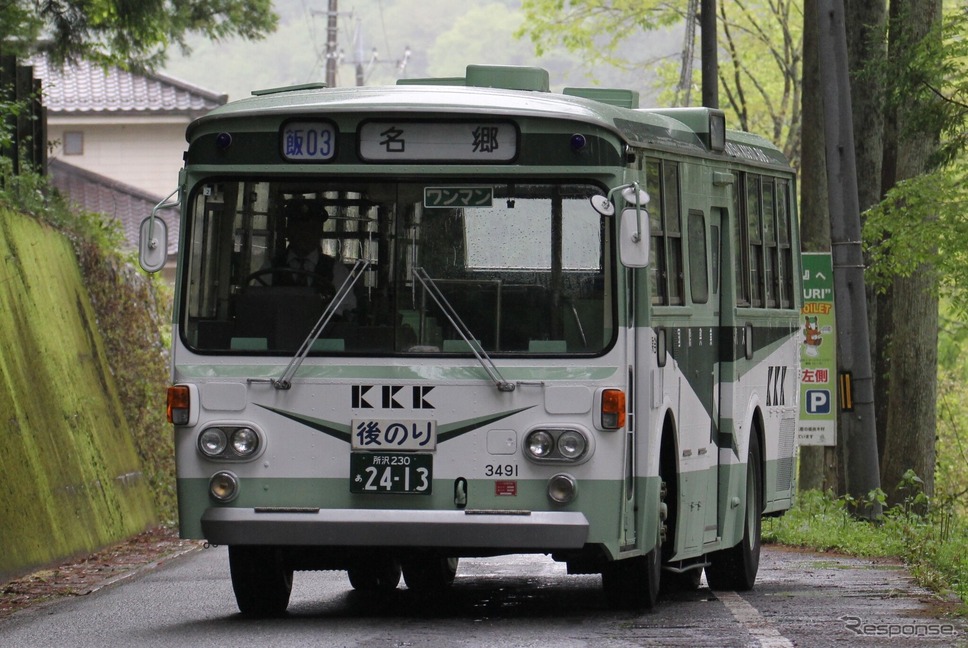 展示予定車両、レトロバス「BU04」《写真提供 国際興業》