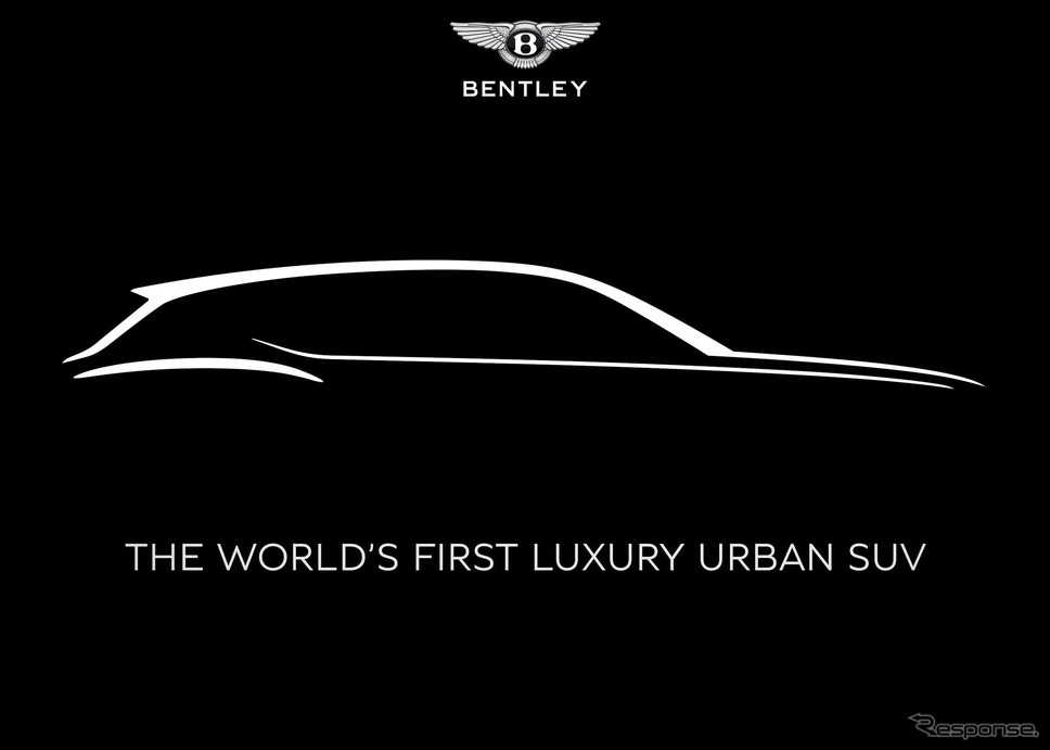 ベントレーが2026年に発表する「ラグジュアリーアーバンSUV」と位置付けるEVのスケッチ《photo by Bentley》