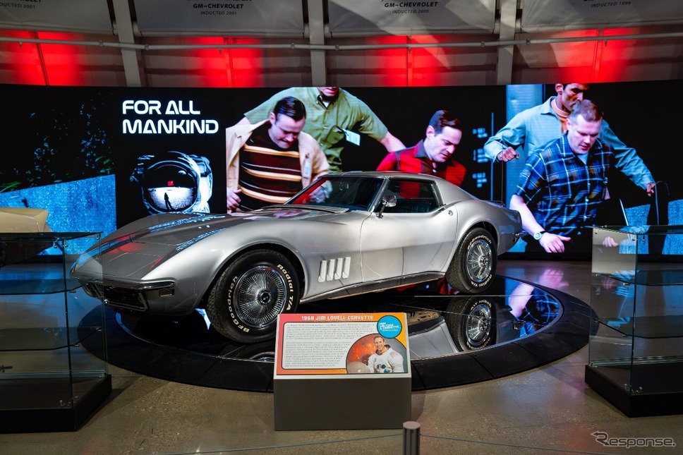 アポロ8号と13号に搭乗した宇宙飛行士ジム・ラブエルが所有していた1968年型シルバーストーンシルバーのコルベット《photo by National Corvette Museum》