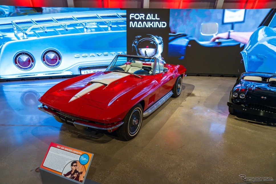 ロイ・オービソンの1967年型ラリーレッドのコルベット《photo by National Corvette Museum》