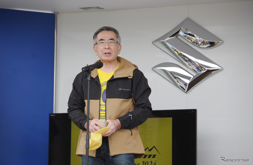スズキ鈴木俊宏社長《写真撮影 宮崎壮人》