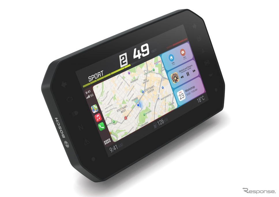 ボッシュのTFT connect(7インチ)《photo by Bosch》