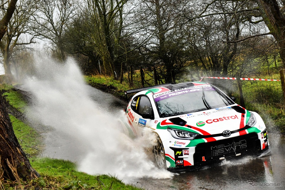 カストロールカラーのトヨタ『GRヤリス・ラリー2』でWRC2部門に参戦《写真提供 BPカストロール》