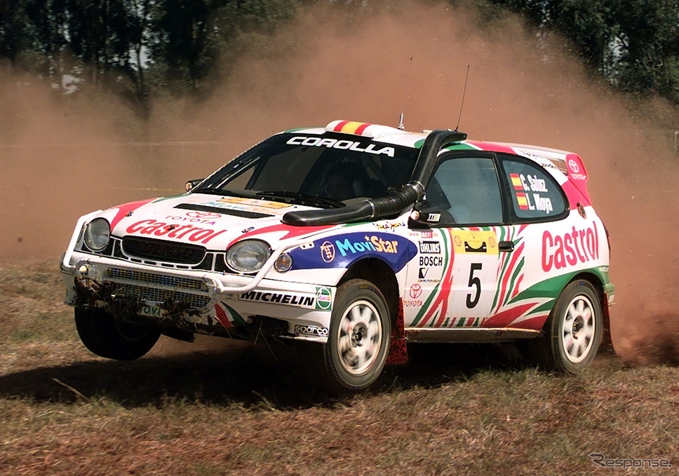 かつてWRCに参戦していたトヨタ・カローラ（1998年）《photo by Toyota》