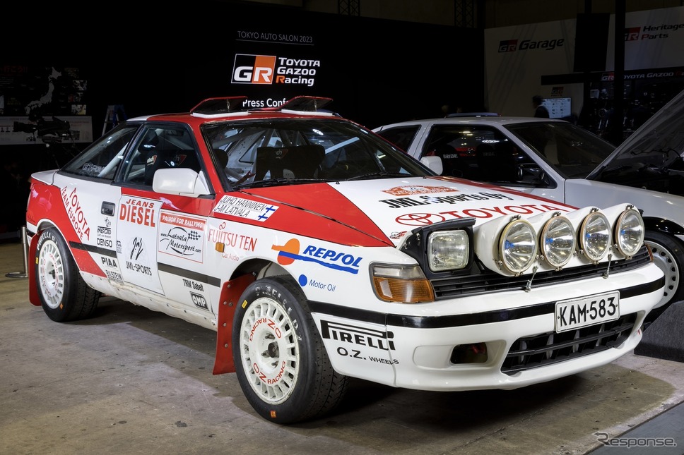 トヨタ セリカ 4代目ラリー仕様《photo by Toyota》