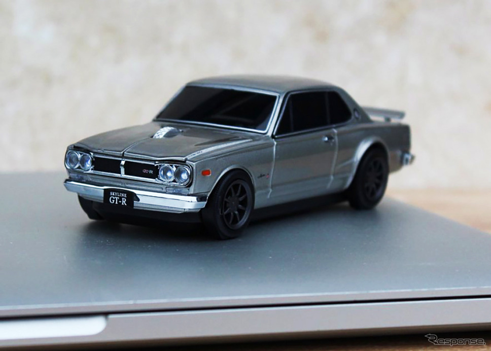 ミニカーにしか見えない日産『スカイライン2000GT-R』(KPGC10型)マウス《写真提供 フェイス》