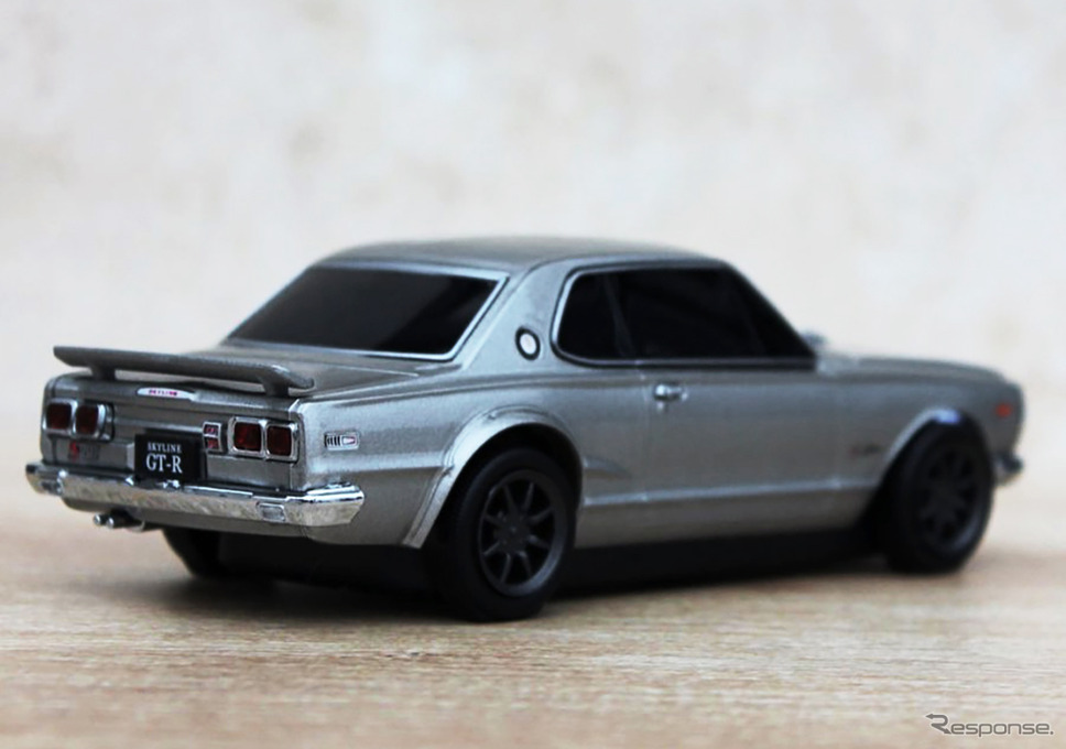 ミニカーにしか見えない日産『スカイライン2000GT-R』(KPGC10型)マウス《写真提供 フェイス》
