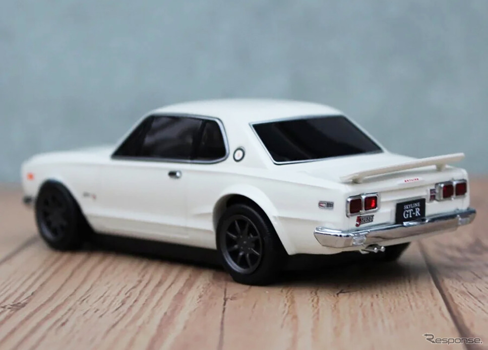 ミニカーにしか見えない日産『スカイライン2000GT-R』(KPGC10型)マウス《写真提供 フェイス》