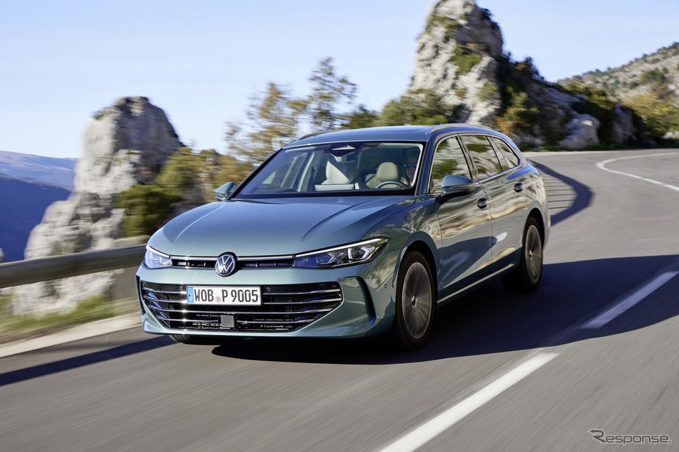 クムホタイヤがVW『パサート』・シュコダ『スパーブ』に新車装着用タイヤを供給。写真はパサート《画像提供 クムホタイヤジャパン》