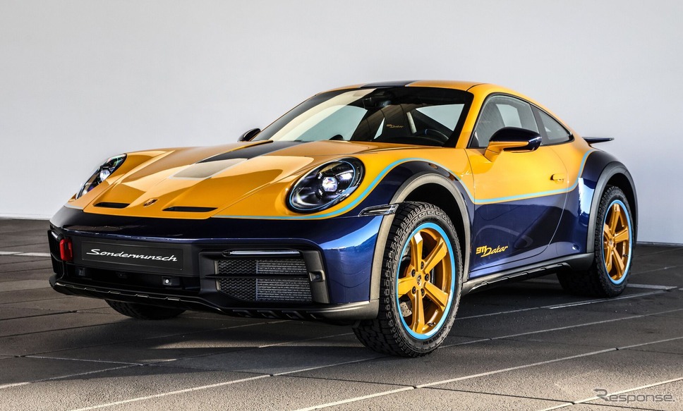 ポルシェ『911ダカール』の最後の1台。独自のカスタマイズを施した「ゾンダーヴンシュ」仕様《photo by Porsche》