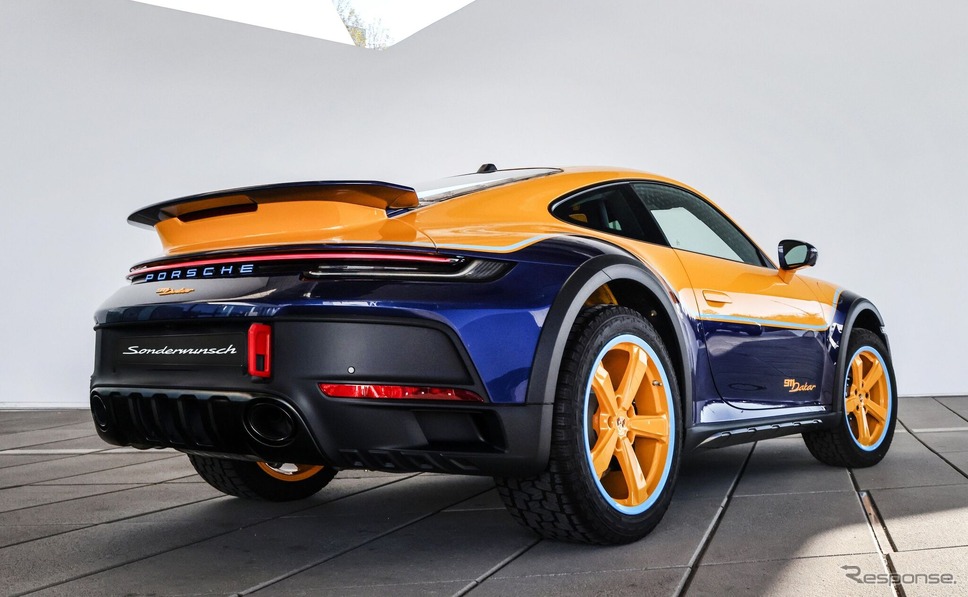 ポルシェ『911ダカール』の最後の1台。独自のカスタマイズを施した「ゾンダーヴンシュ」仕様《photo by Porsche》
