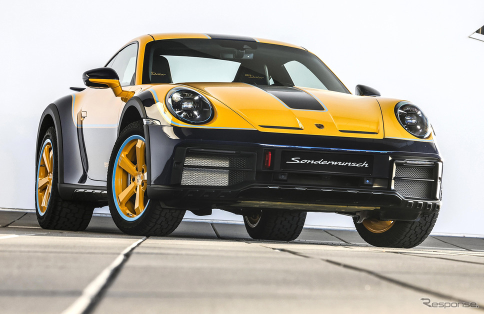 ポルシェ『911ダカール』の最後の1台。独自のカスタマイズを施した「ゾンダーヴンシュ」仕様《photo by Porsche》