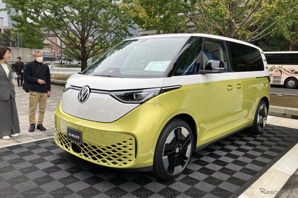 VW ID. Buzz(JAIAカーボンニュートラル促進イベント in 東京:行幸通り)《写真撮影 高木啓》