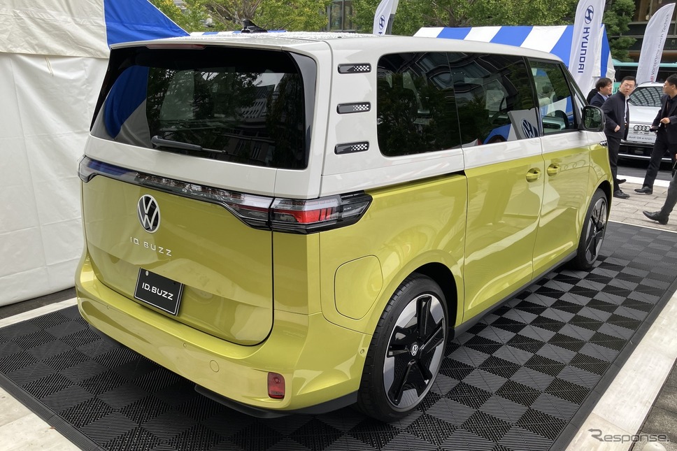 VW ID. Buzz(JAIAカーボンニュートラル促進イベント in 東京:行幸通り)《写真撮影 高木啓》
