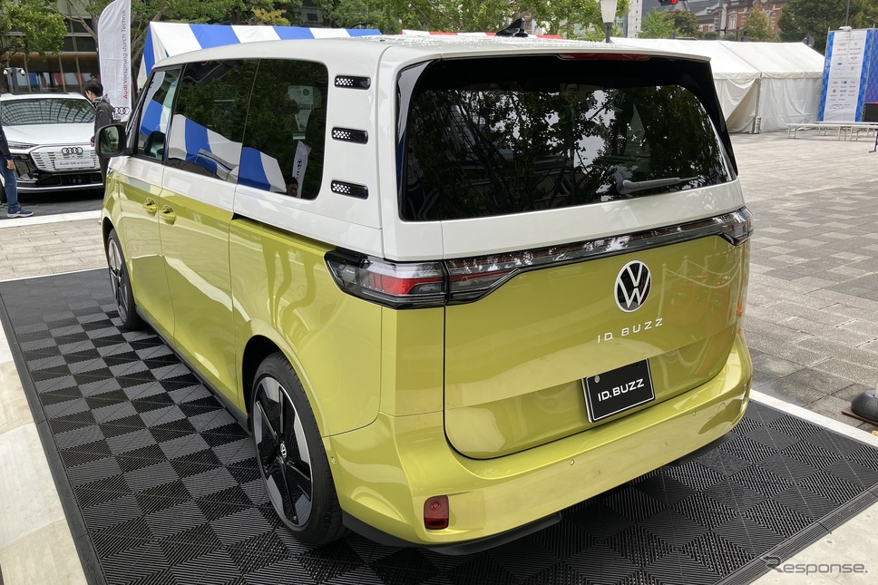 VW ID. Buzz(JAIAカーボンニュートラル促進イベント in 東京:行幸通り)《写真撮影 高木啓》