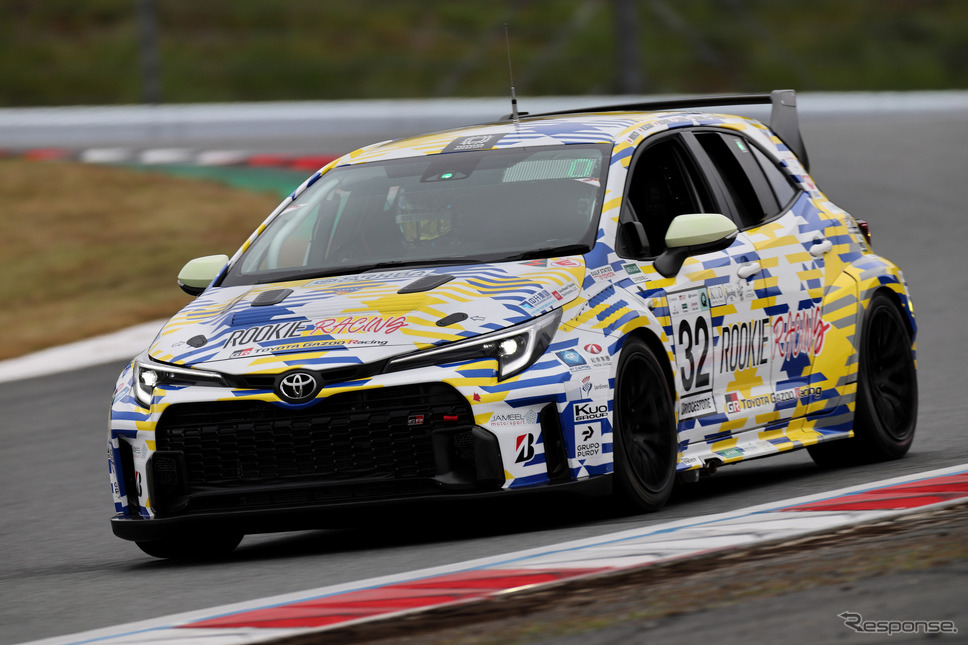 トヨタ「#32 ORC ROOKIE GR Corolla H2 Concept」(液体水素エンジンGRカローラ)《写真提供 トヨタ自動車》