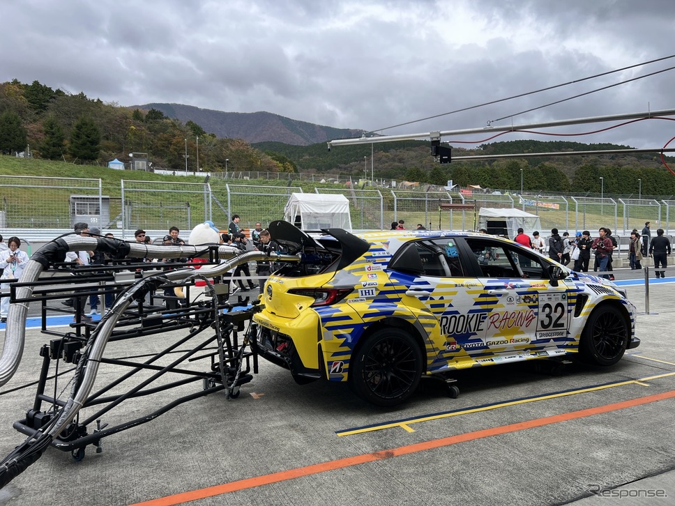 トヨタ「#32 ORC ROOKIE GR Corolla H2 Concept」(液体水素エンジンGRカローラ)《写真撮影 吉田瑶子》