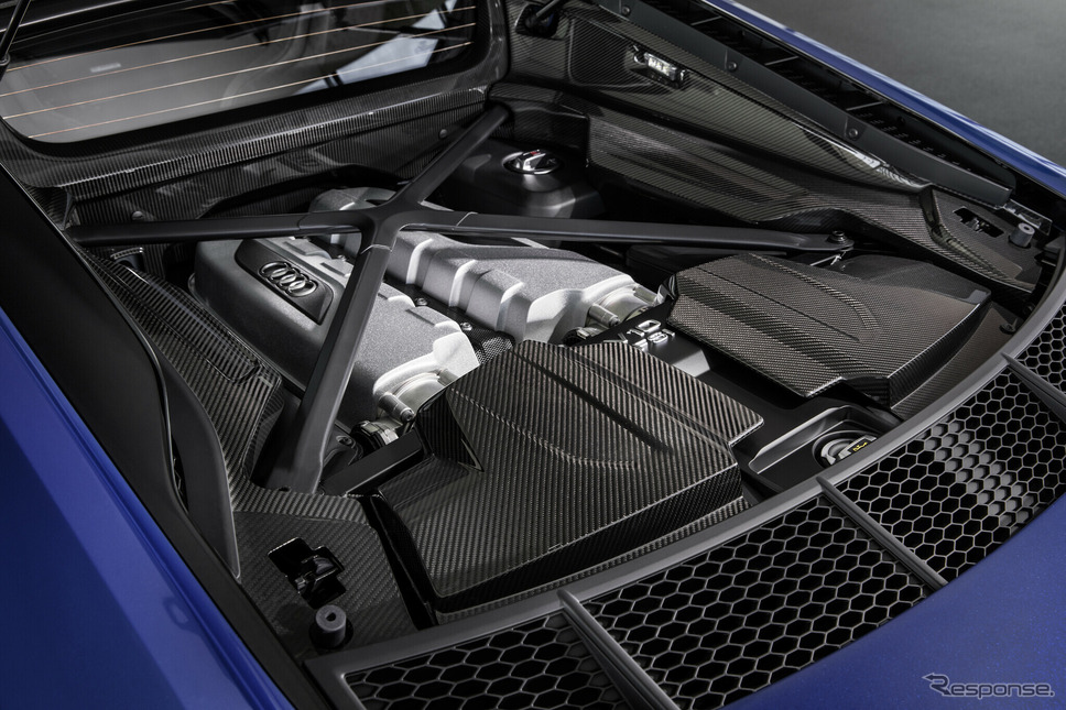 アウディ R8のV10エンジン《photo by Audi》