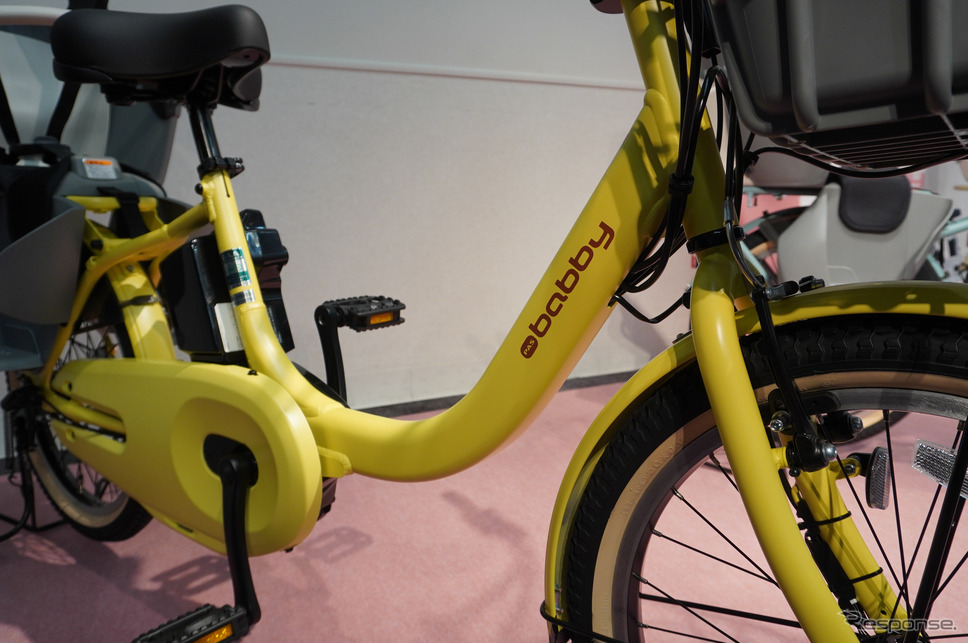 ヤマハの子乗せモデルの新型電動アシスト自転車『PAS babby』『PAS kiss』《写真撮影 宮崎壮人》