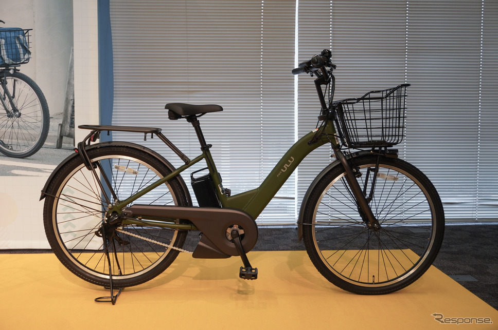 ヤマハの通学モデルの新型電動アシスト自転車『PAS ULU』《写真撮影 宮崎壮人》