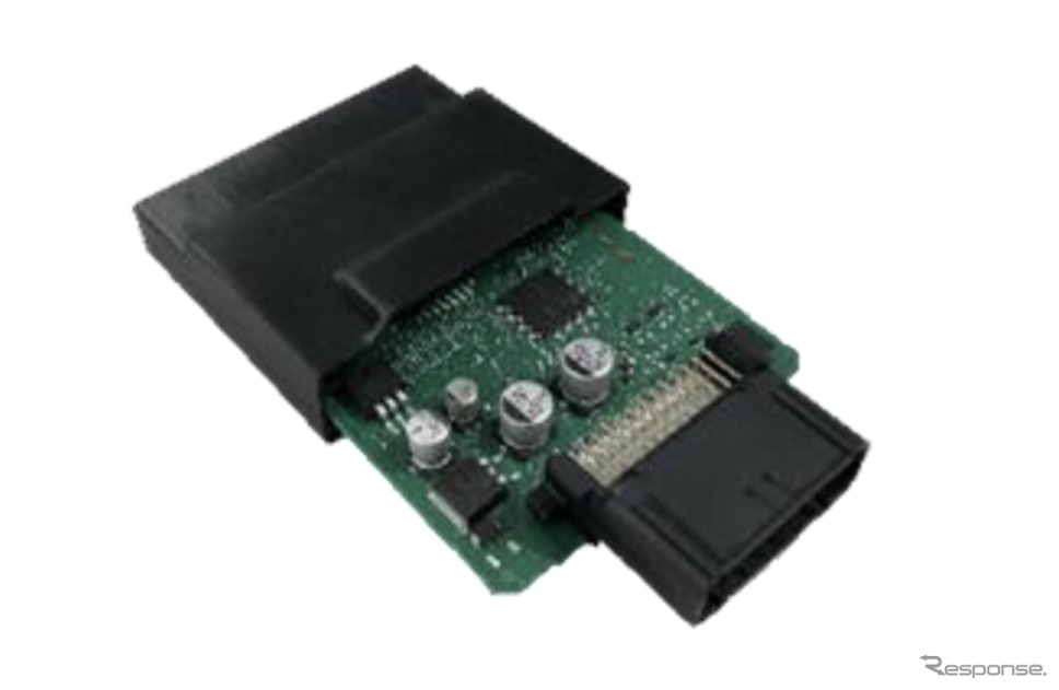 ニデックモビリティの2輪車向け電動クラッチECU《写真提供 ニデック》