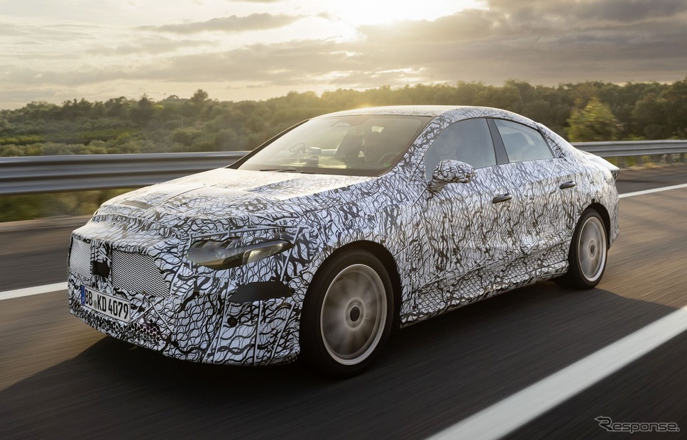 メルセデスベンツ CLA 新型のプロトタイプ《photo by Mercedes-Benz》