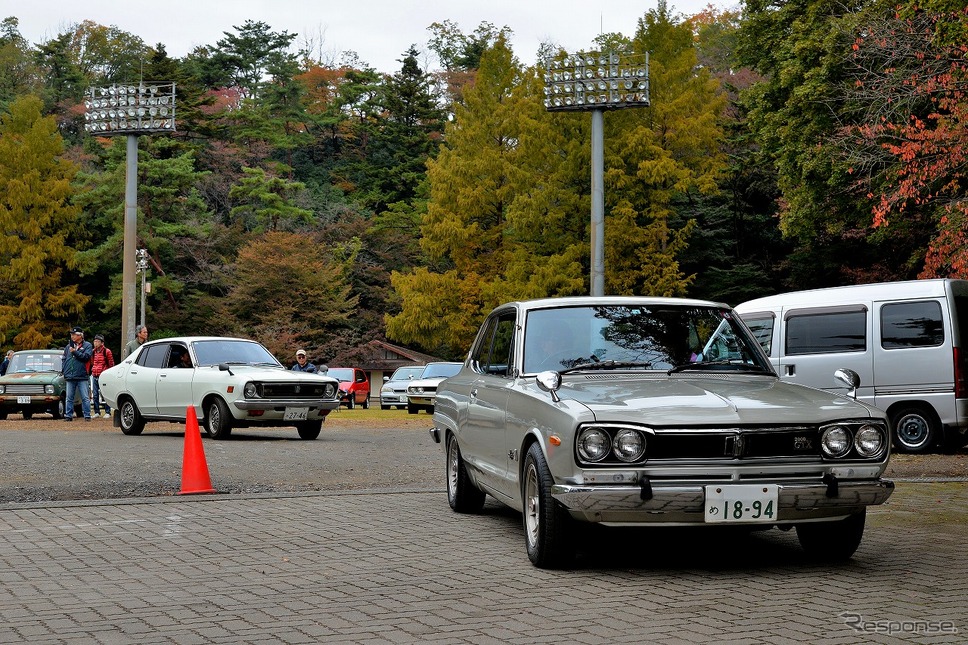 青梅宿懐古自動車同窓会2024《写真撮影 嶽宮三郎》