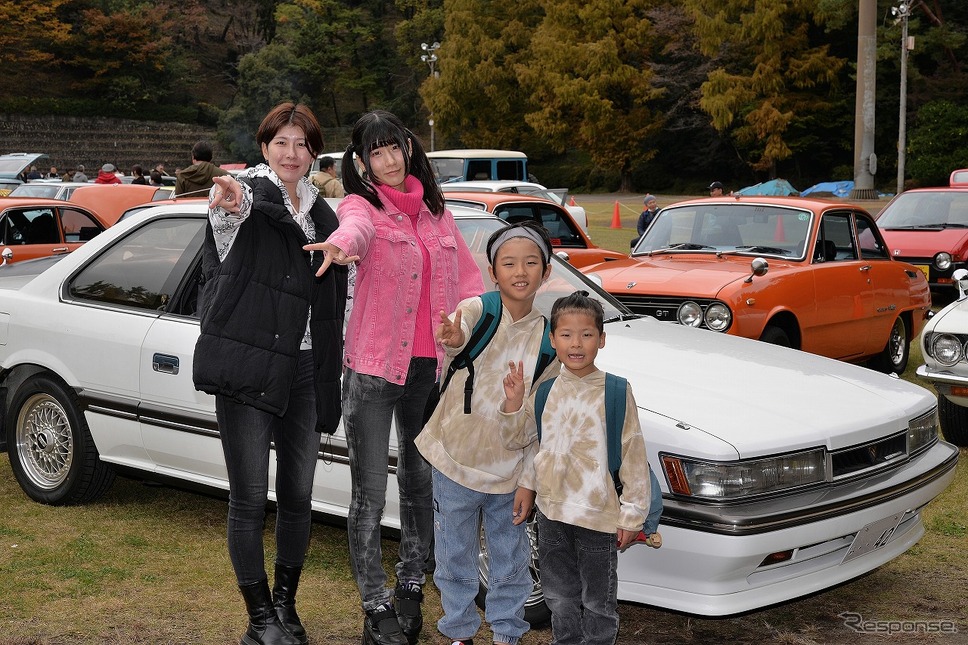 青梅宿懐古自動車同窓会2024《写真撮影 嶽宮三郎》