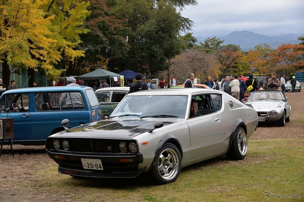 青梅宿懐古自動車同窓会2024《写真撮影 嶽宮三郎》