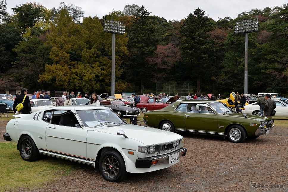 青梅宿懐古自動車同窓会2024《写真撮影 嶽宮三郎》