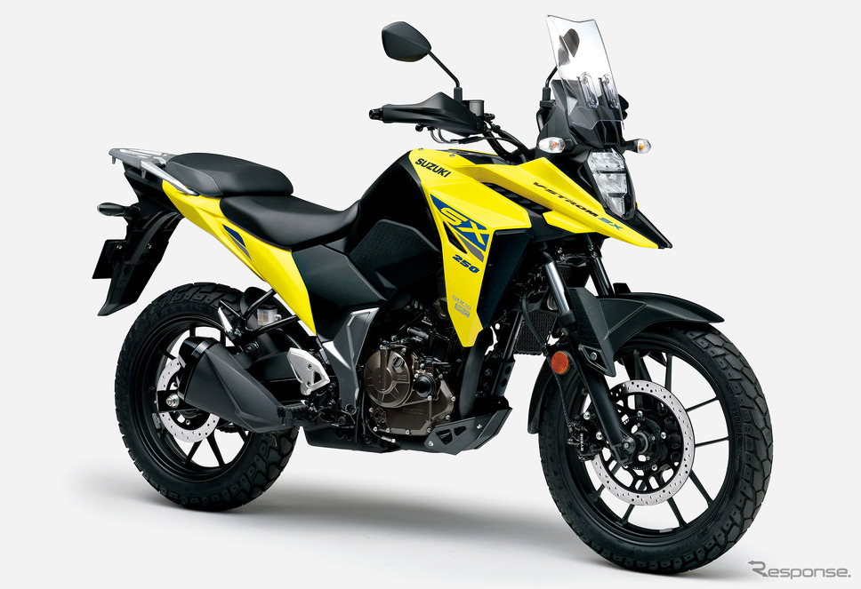 スズキ V-STROM 250SX(チャンピオンイエローNo.2)《写真提供 スズキ二輪》