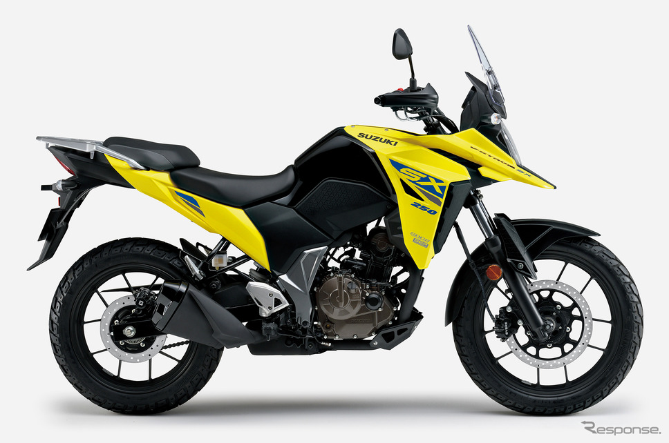 スズキ V-STROM 250SX(チャンピオンイエローNo.2)《写真提供 スズキ二輪》