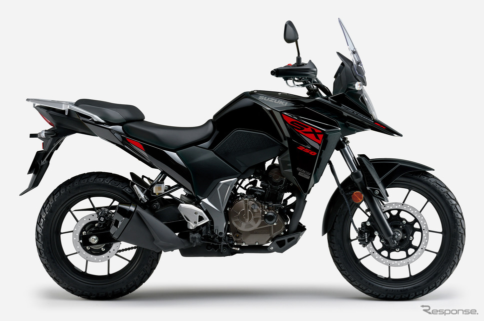 スズキ V-STROM 250SX(グラススパークルブラック)《写真提供 スズキ二輪》