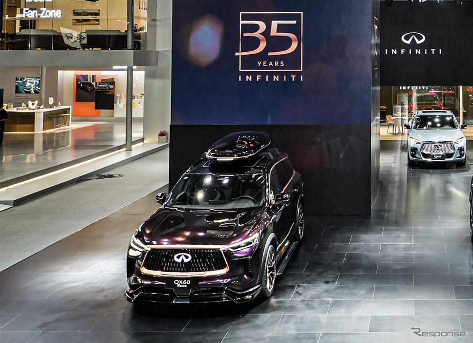 インフィニティ QX60コンセプト(広州モーターショー2024)《photo by INFINITI》