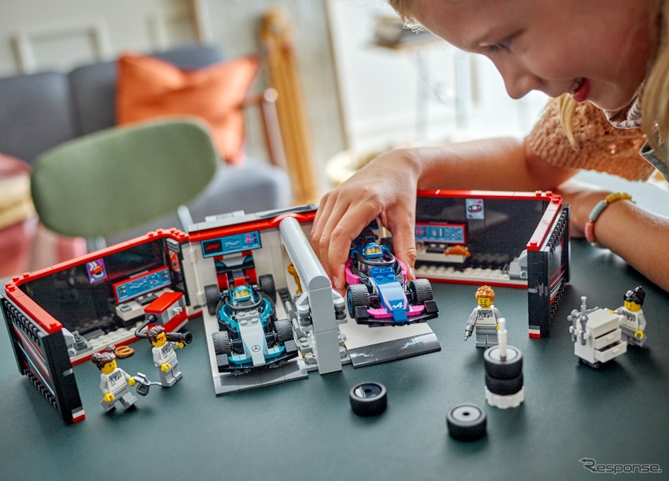 レゴとF1がパートナーシップを締結(イメージ)《写真提供 レゴジャパン》