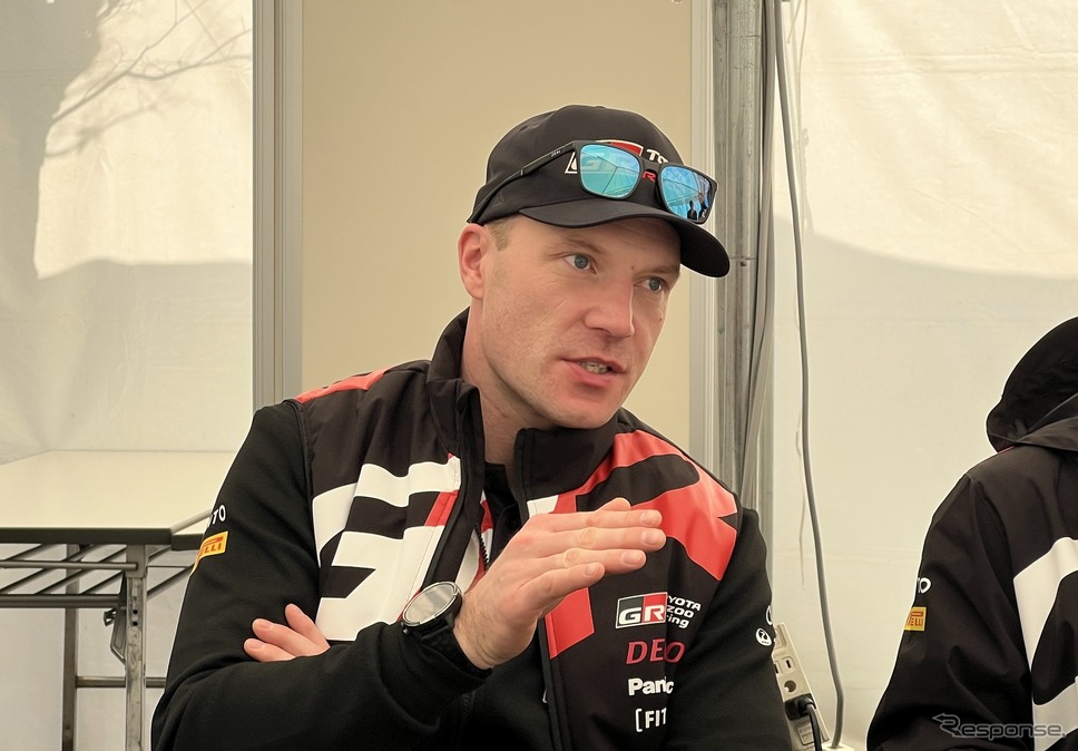 トヨタGAZOO Racing ワールドラリーチームのヤリ-マティ・ラトバラ チーム代表《写真撮影 吉田瑶子》
