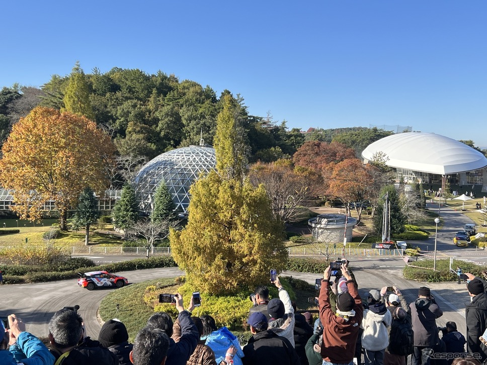鞍ケ池公園シェイクダウン《写真撮影 吉田瑶子》