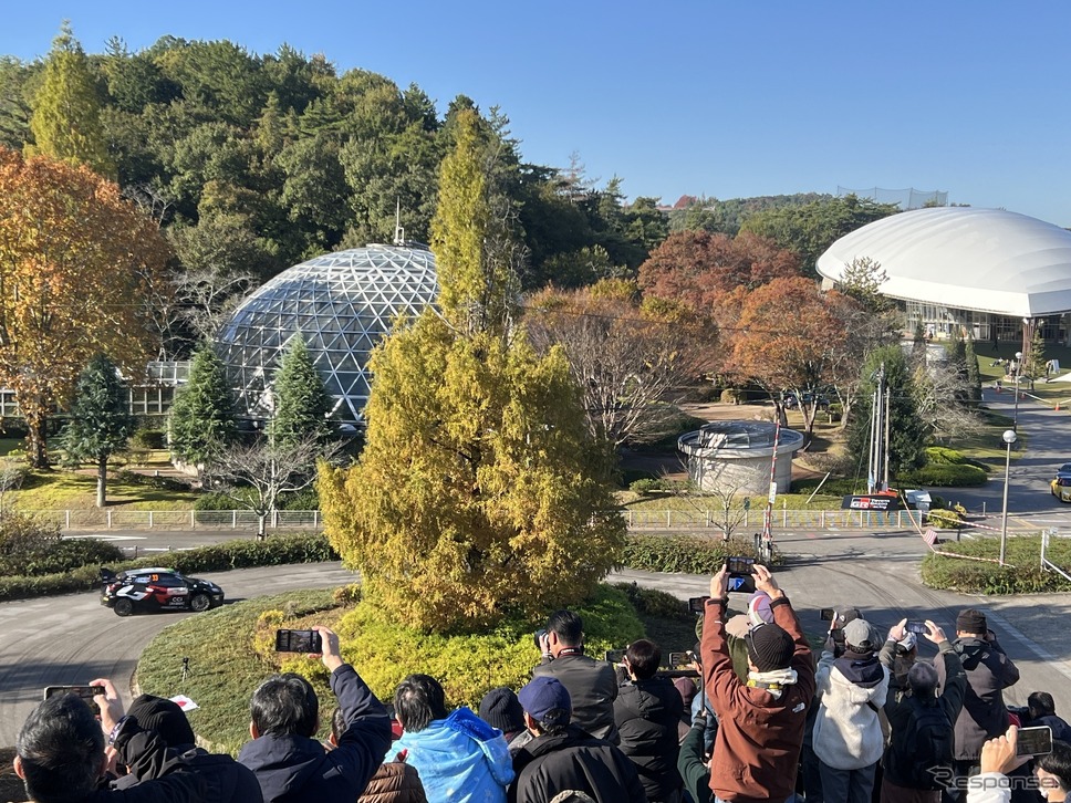 鞍ケ池公園シェイクダウン《写真撮影 吉田瑶子》