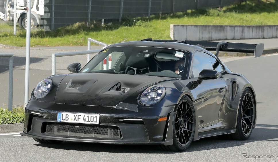 ポルシェ 911 GT3 RS 改良新型のプロトタイプ《APOLLO NEWS SERVICE》